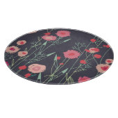 Floral Dark Schneidebrett (Ecke)