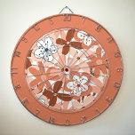 floral dartscheibe<br><div class="desc">Fügen Sie Ihrem Spielzimmer oder dem Wohnbereich eine warme, erdige Touch mit diesem Terrakotta-Blumenmuster-Dartboard hinzu. Das aufwändige Blumendesign verbindet eine Touch Natur im Inneren und harmoniert mit der böhmischen und rustikalen Dekoration. Das perfekte Dartboard für lässige Spieler und ernsthafte Konkurrenten, ist so stilvoll wie funktionell, es ist ein einzigartiges Stück...</div>