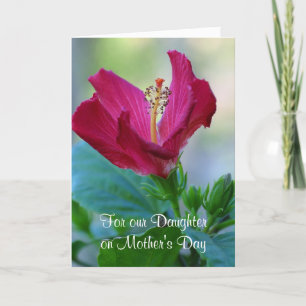 Floral Daughter Mother's Day Card Karte