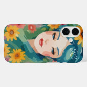 Floral Daydream Portrait Case-Mate iPhone Hülle (Rückseite (Horizontal))