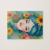 Floral Daydream Portrait Puzzle (Horizontal)