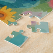 Floral Daydream Portrait Puzzle (Seite)