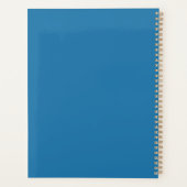 Floral Daydream Retro 60er 70er Blume farbig Planer (Rückseite)