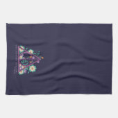Floral Deathly Hallows Graphic Geschirrtuch (Horizontal)
