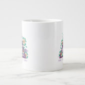 Floral Deathly Hallows Graphic Jumbo-Tasse (Vorderseite)