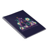 Floral Deathly Hallows Graphic Notizblock (Rechte Seite)