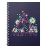 Floral Deathly Hallows Graphic Notizblock (Vorderseite)