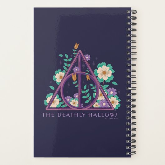 Floral Deathly Hallows Graphic Planer (Rückseite)