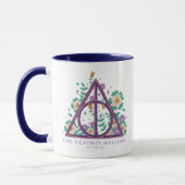 Floral Deathly Hallows Graphic Tasse (Links)