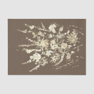 Floral Decoupage Wildblume Collage Seidenpapier