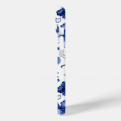 Floral Delft Blue Case-Mate iPhone Hülle (Rückseite / Links)