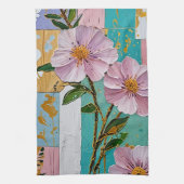 Floral Delight Notebook Geschirrtuch (Vertikal)