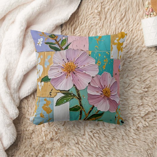 Floral Delight Notebook Kissen (Decke)