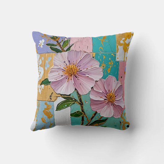 Floral Delight Notebook Kissen (Rückseite)