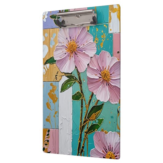 Floral Delight Notebook Klemmbrett (Links)