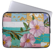 Floral Delight Notebook Laptopschutzhülle (Vorderseite)