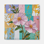 Floral Delight Notebook Magnet (Vorne)