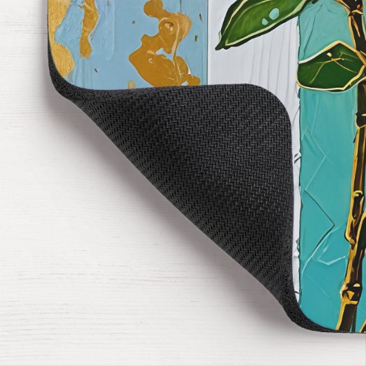 Floral Delight Notebook Mousepad (Ecke)