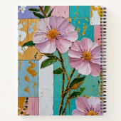 Floral Delight Notebook Notizblock (Rückseite)