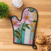 Floral Delight Notebook Ofenhandschuh (Oben unten)