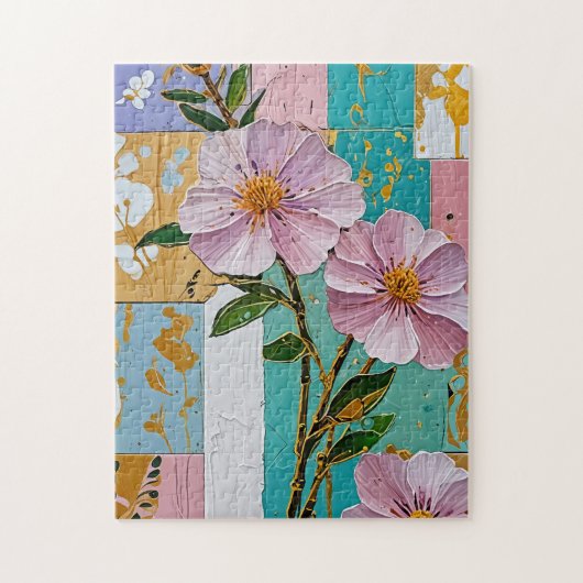 Floral Delight Notebook Puzzle (Vertikal)