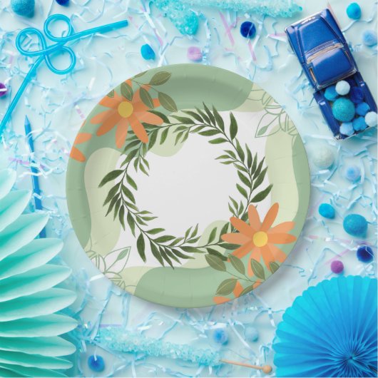Floral Delights Pappteller (Party)