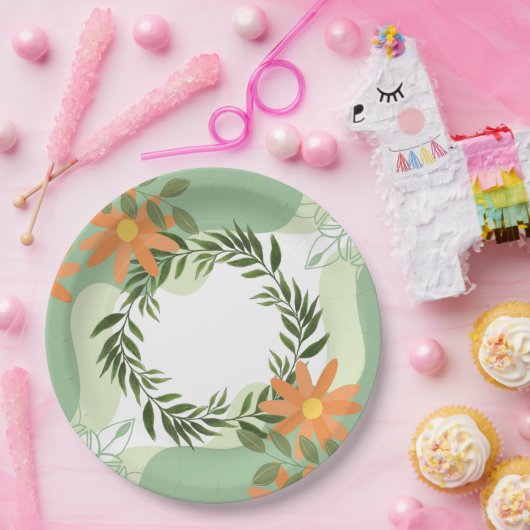 Floral Delights Pappteller (Party)