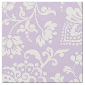 Floral der 1860er, Lavendel Stoff (Nahaufnahme)