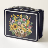 Floral design lunchbox (Vorderseite)