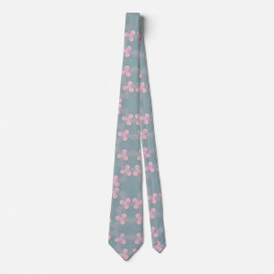 Floral Design Neck Tie  1owlartist Krawatte