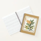 Floral Design Notizblock (Innenseite)