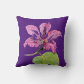 Floral design on throw cushion kissen (Rückseite)