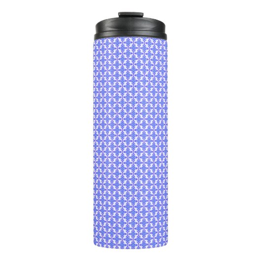 Floral Design Pattern Thermosbecher (Vorderseite)