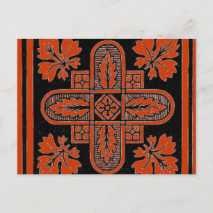 Floral Design Postkarte