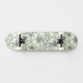 Floral design Skateboard (Horizontal)