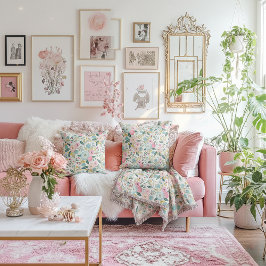 Floral Designer Throw Blanket - Home Decor Gifts  Decke