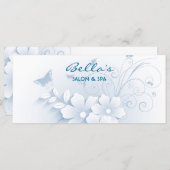 Floral DesignRack-Karte (Vorne/Hinten)