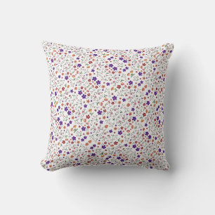 Floral diagonal Muster Land Niedlich Kissen