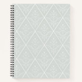 Floral Diamond-Notebook Notizblock (Vorderseite)