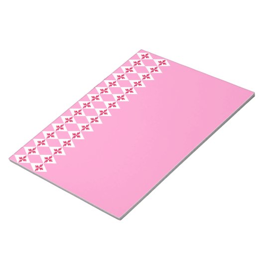 Floral Diamonds Notizblock (angewinkelt)