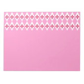 Floral Diamonds Notizblock (Vorderseite)