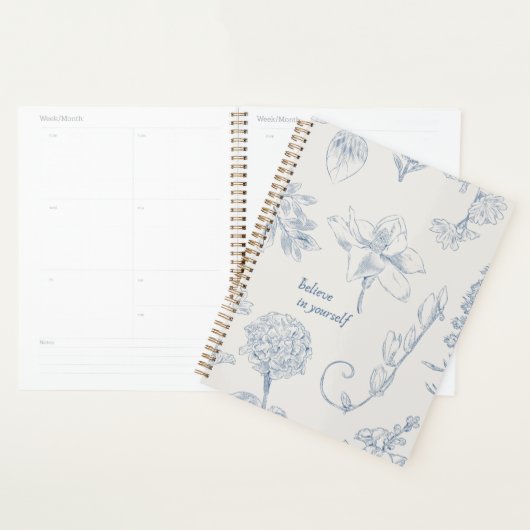 Floral Digital Notebook – “Believe in Yourself” Planer (Anzeige)
