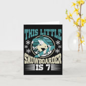 Floral Dog Skeleton Karte (Gelbe Blume)