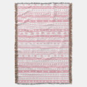 Floral doodstreifen decke (Vorderseite Vertikal)