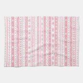 Floral doodstreifen geschirrtuch (Horizontal)