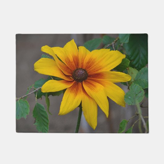 Floral Doormat Fußmatte (Vorderseite)