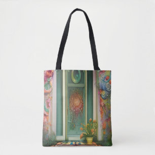 Floral Doorway Tasche