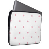 Floral Dot - Cherry Blossom Electronics Bag Laptopschutzhülle (Vorne Rechts)