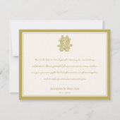 Floral Double Happiness Chinesische Hochzeit Danke Mitteilungskarte (Vorderseite)