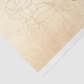 Floral Dragonfly Pastel Ethereal Whimsical Seidenpapier (Ausschnitt)
